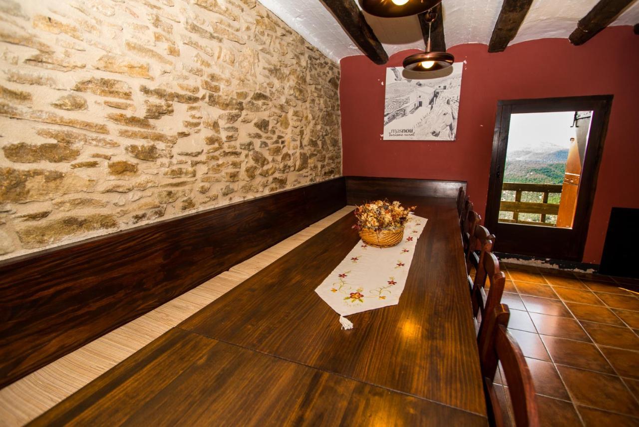 Mas Nou Villa Cinctorres Buitenkant foto